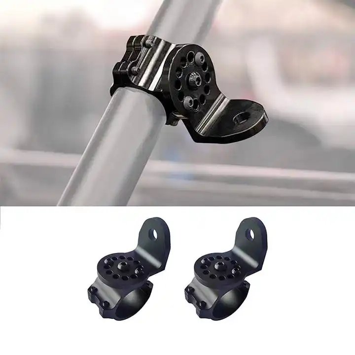 Adjustable Antenna Work Light New Car Mounting Brackets UTV ATV Led Whip Light Mount Bracket Clamps Fit 1.75-1.85inch