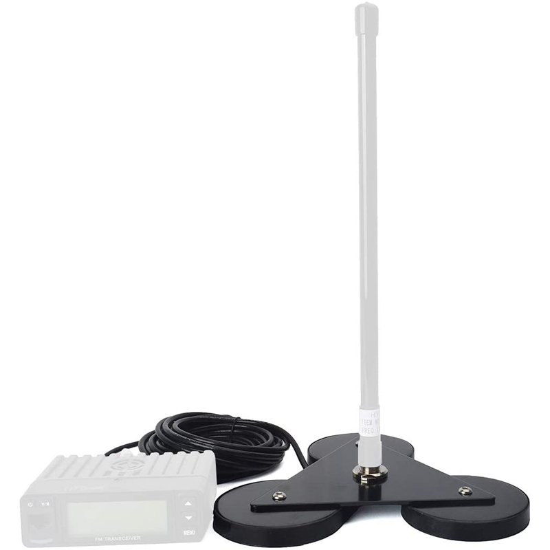 Heavy-duty Tri-Magnet Mount triple Magnet Base for mobile radio antenna- tri-mag mount