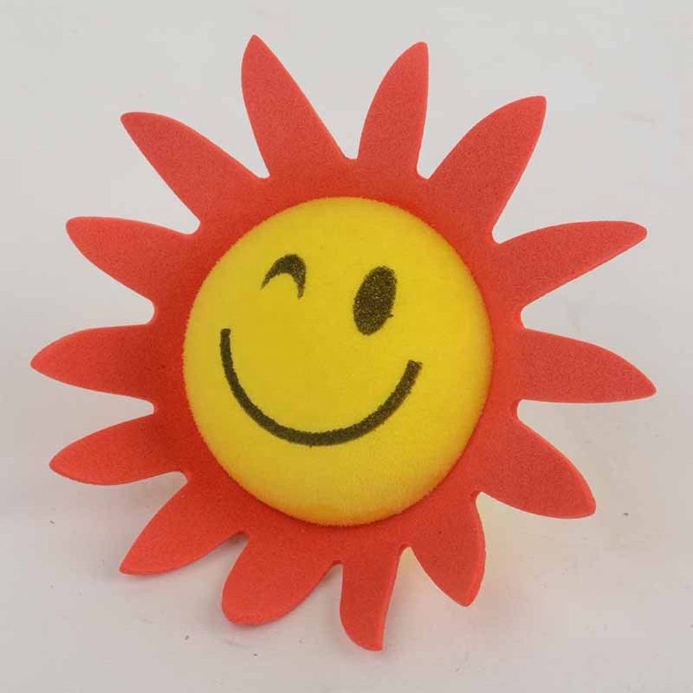 Happy Sunflower Antenna Topper Ball