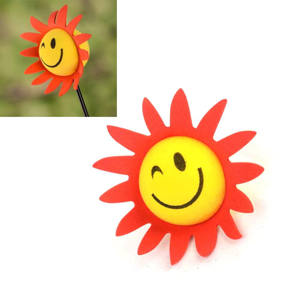 Happy Sunflower Antenna Topper Ball