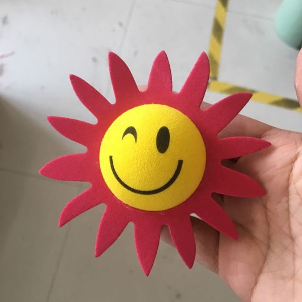 Happy Sunflower Antenna Topper Ball