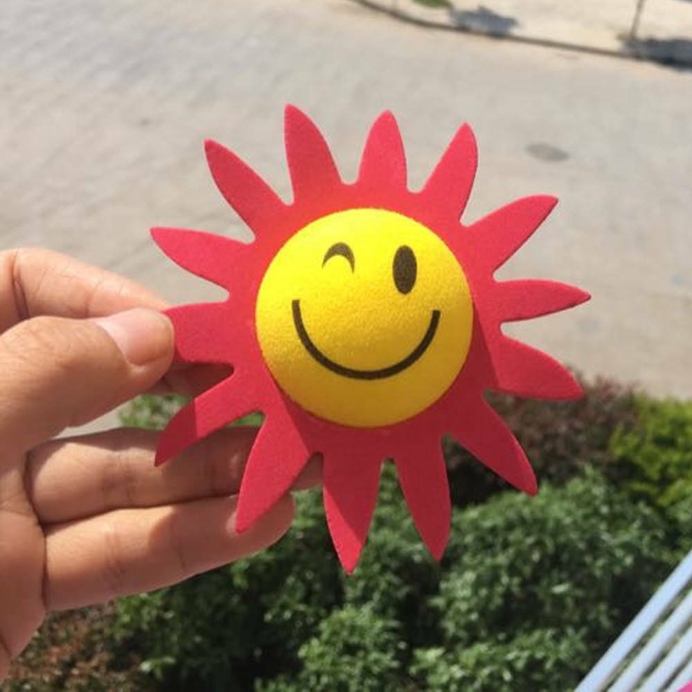 Happy Sunflower Antenna Topper Ball