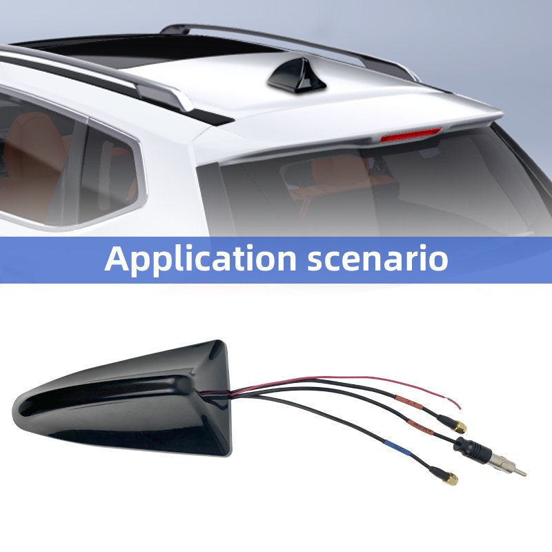 Universal Radio Signal FM AM DAB GPS Combined Antenna Car Roof Car Decoration Shark Fin Antenna