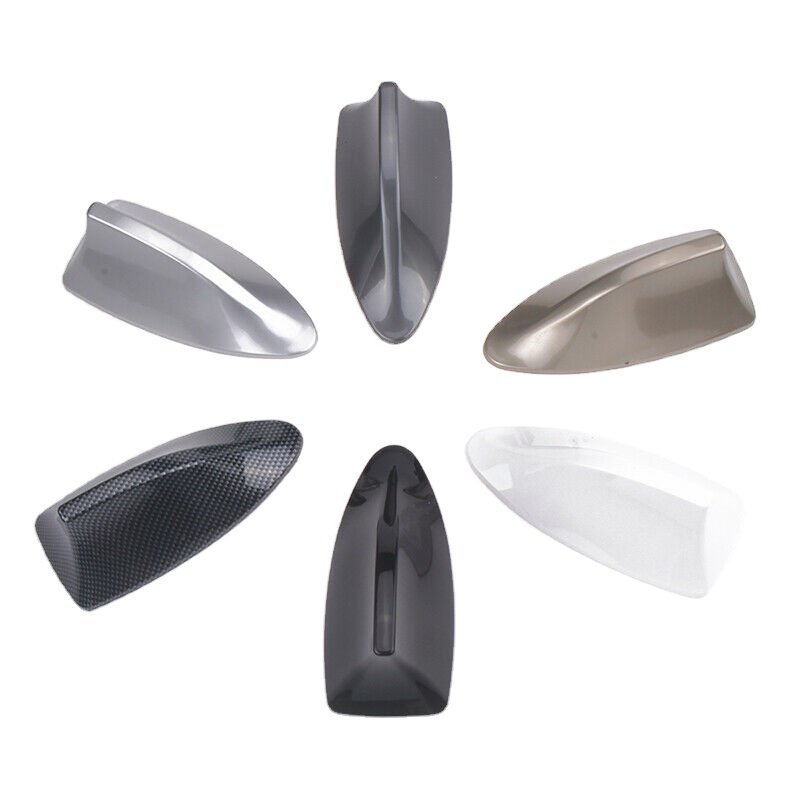 C0357 OEM Carbon Fiber Shark Fin Roof Antenna Car AUTO Aerial FM/AM Radio Signal Universal