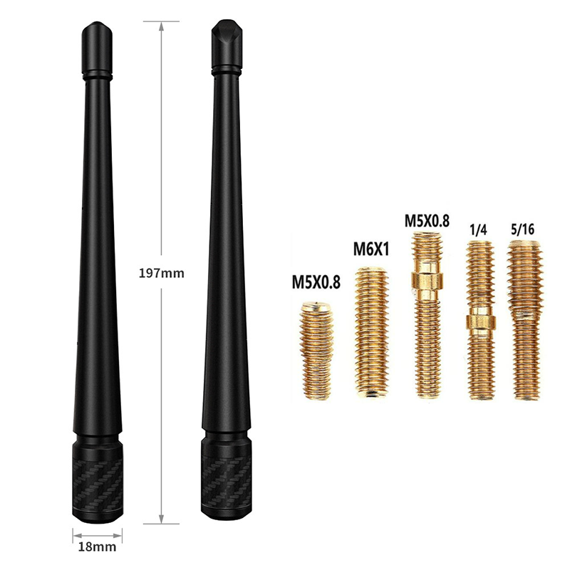 General Car Aerial Roof Mast Whip Stereo Radio FM/AM Signal Aviation Amplification Antenna Mast Whip Suitable for Volkswagen