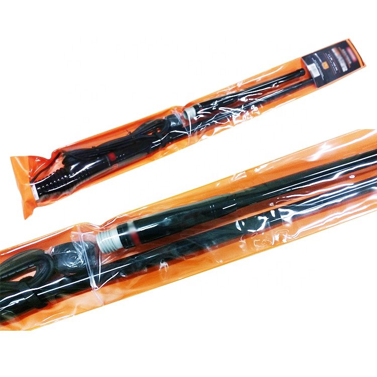 Hair Extension Package Bag Custom PVC Heavy Car Radio Antenna Long Term Electric Wire Electronic Product Packaging Bag