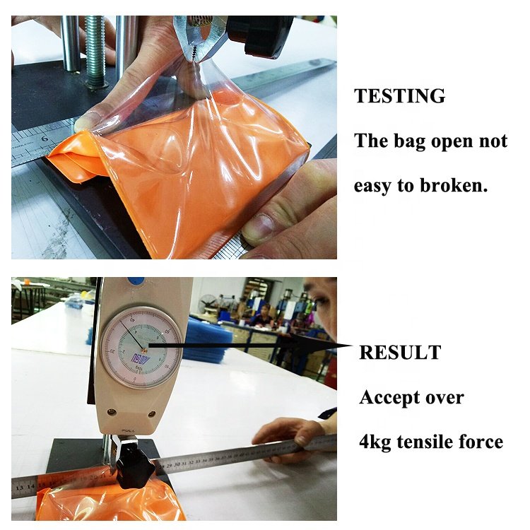 Hair Extension Package Bag Custom PVC Heavy Car Radio Antenna Long Term Electric Wire Electronic Product Packaging Bag