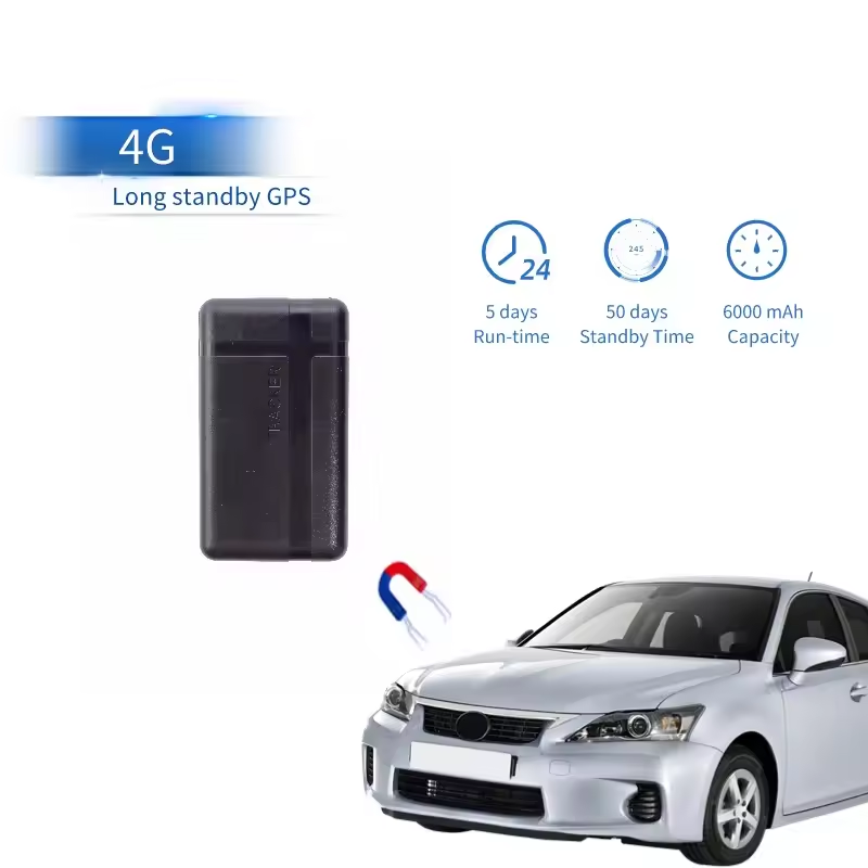 Long Term Standby Wireless Car GPS tracker Real-time Tracking GPS6000mah Battery Wireless GPS tracker Magnetic