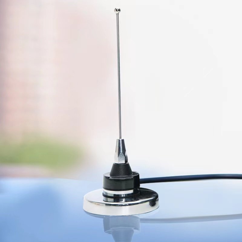 NC-450MU NMO UHF 400-520MHZ Magnetic Mount with 18cm Antenna for QYT KT-7900D 8900D Baojie BJ-218 318 Car Mobile Radio