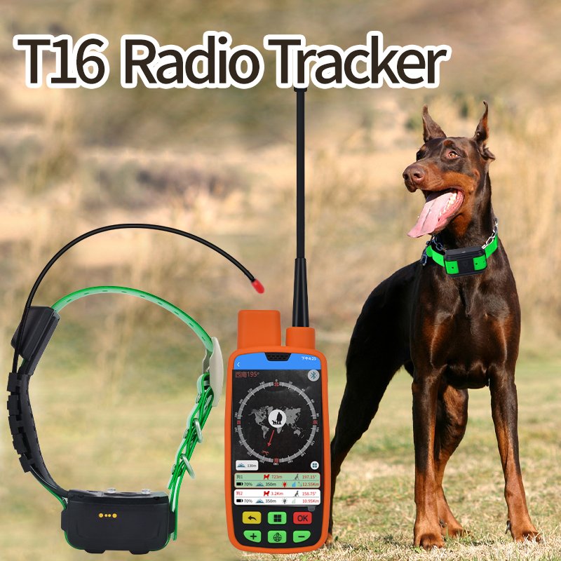 AHGUEP Portable GPS Dog Tracker Waterproof Android OS Pet Collar New Design 4G Network GSM GPRS Finder Beidou/AGPS/LBS Plastic