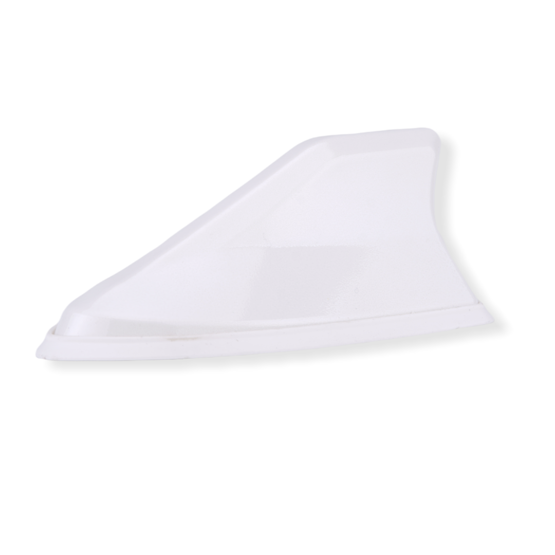 Waterproof Auto Shark Fin FM/AM/DAB Antenna Car Roof Antenna White with Silicone Car Decoration Antenna