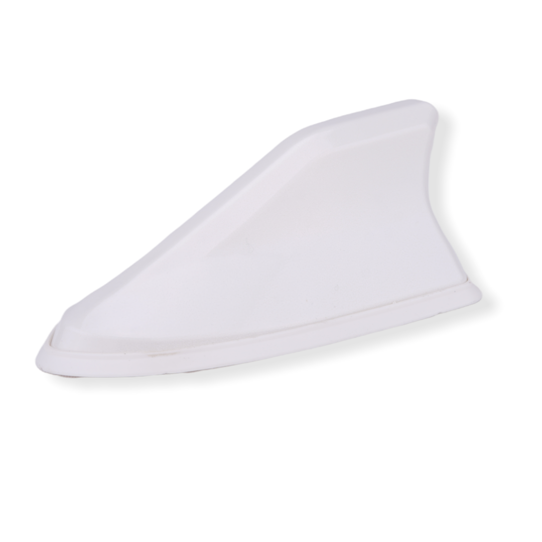 Waterproof Auto Shark Fin FM/AM/DAB Antenna Car Roof Antenna White with Silicone Car Decoration Antenna