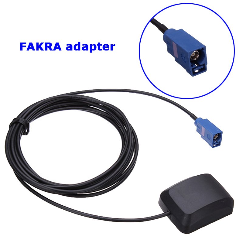 High gain 28dbi car gps glonass patch antenna GPS GLONASS Signal Amplifier with Fakra connector