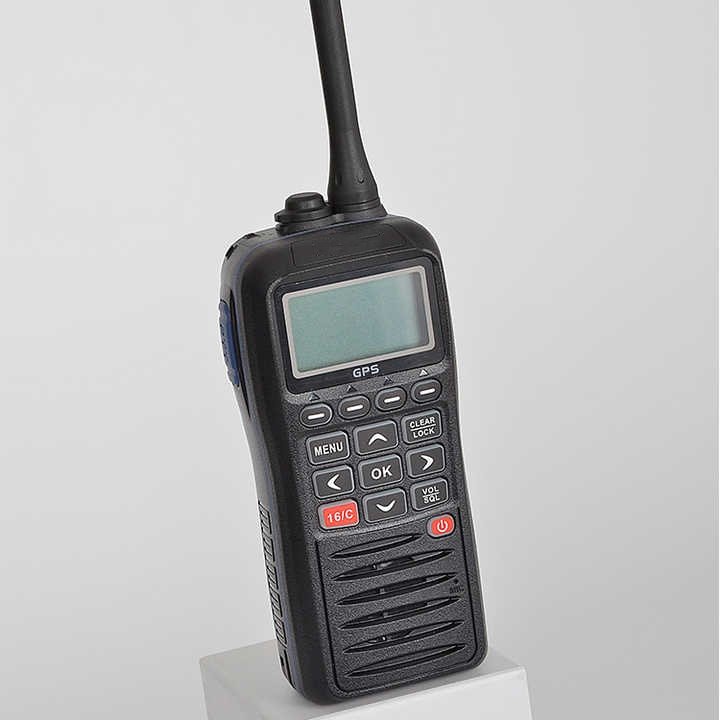 Portable IPX7 Waterproof VHF Handheld Marine Radio GPS DSC MOB RS-38M Interphone Practical IPX7 Waterproof Digital Walkie DMR
