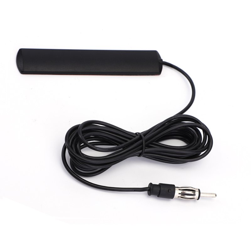 ANT-309 Car AM FM Radio Electronic Stereo Amplifier Windscreen Aerial For Car Hidden Patch Antenna with Lotus RCA Connector