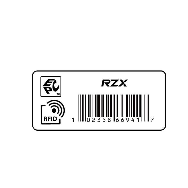 ISO18000 6C Printable RFID Label for Supermarket UHF Sticker Tag