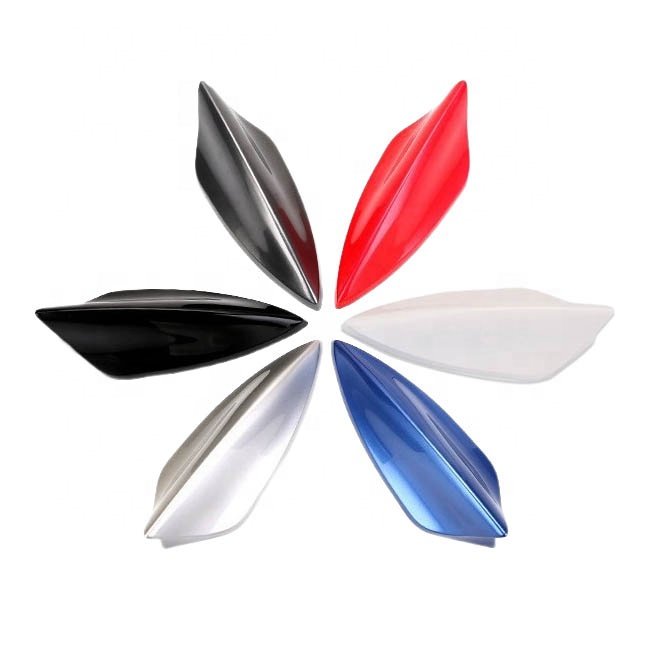 New Car With Signal Radio Roof Pasted Tail Fin Modified Non-Punched Shark Fin Antenna
