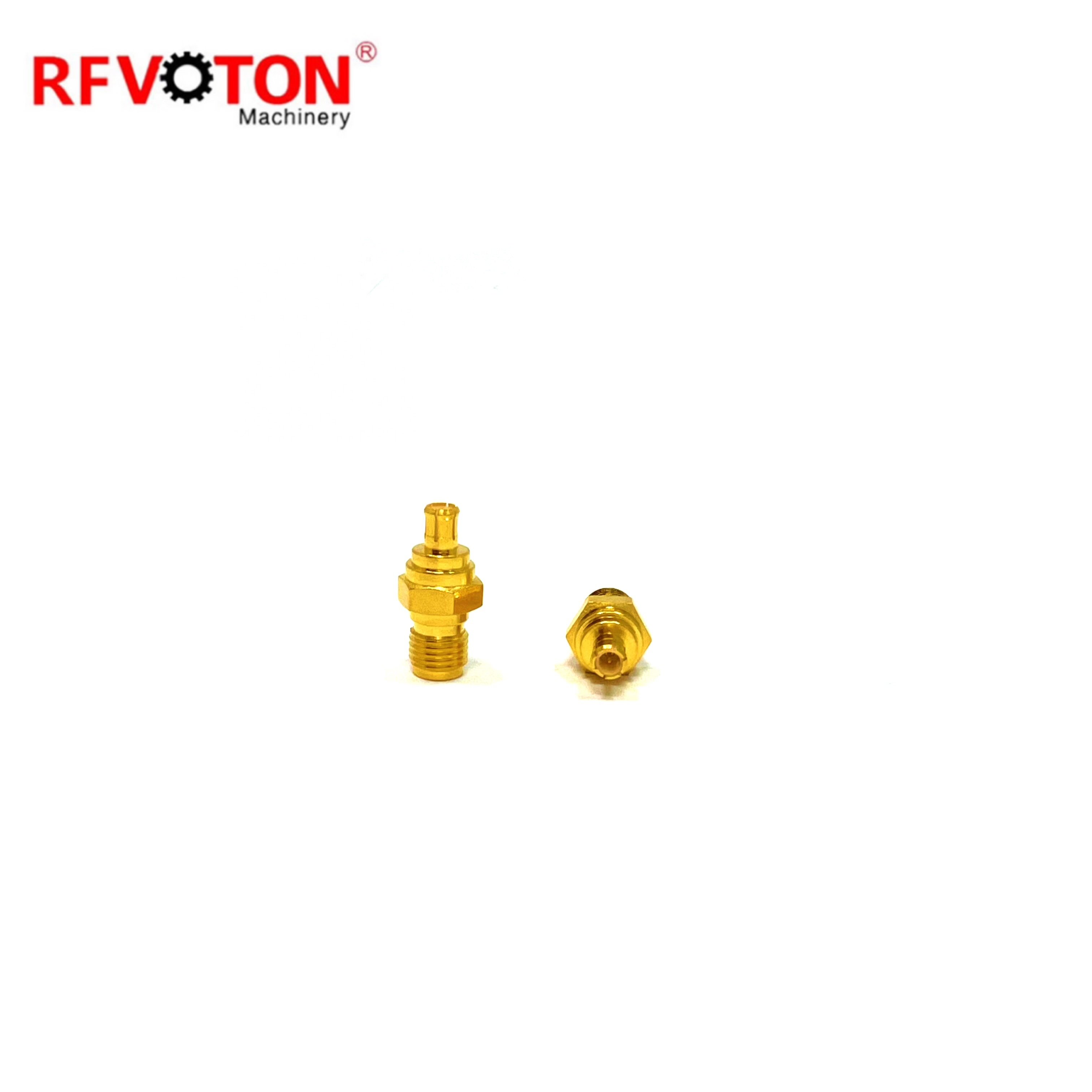 SMA-MCX Adapter SMA Male to MCX Female Straight Antenna Adapter for DVB-T TV RTL SDR ADS-B Receiver USB Stick Dongle Tuner