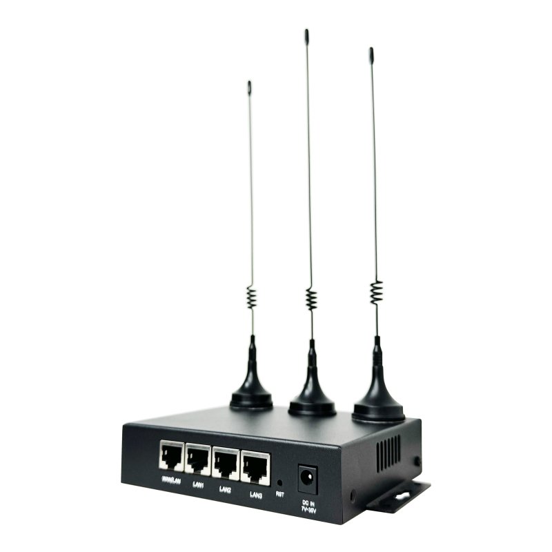 Industrial 4G LTE Cellular Modem DC7-35V OpenWRT 4g LTE Wifi Router with Sim Card Slot for Car Truck and RV