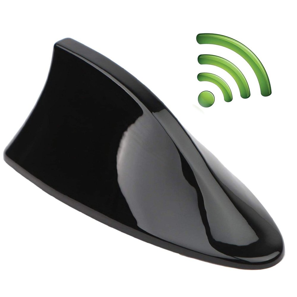Signal Decoration Car Trim Universal FM/AM Radio Shark Fin Roof Car Antenna Aerial