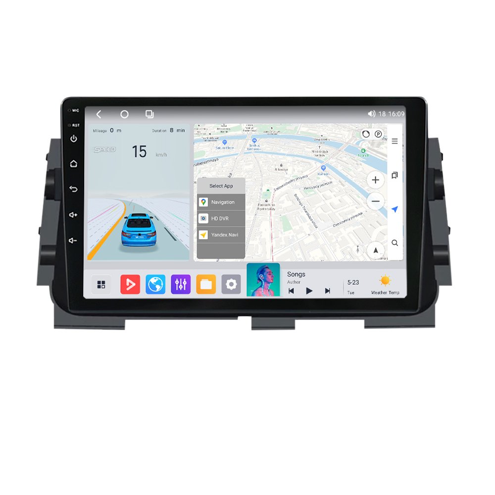 MEKEDE M6 M7 2K QLED Screen 360 Camera Car Radio Gps Navigation for Nissan Kicks Micra P15 2016-2020 BT DSP GPS Stereo