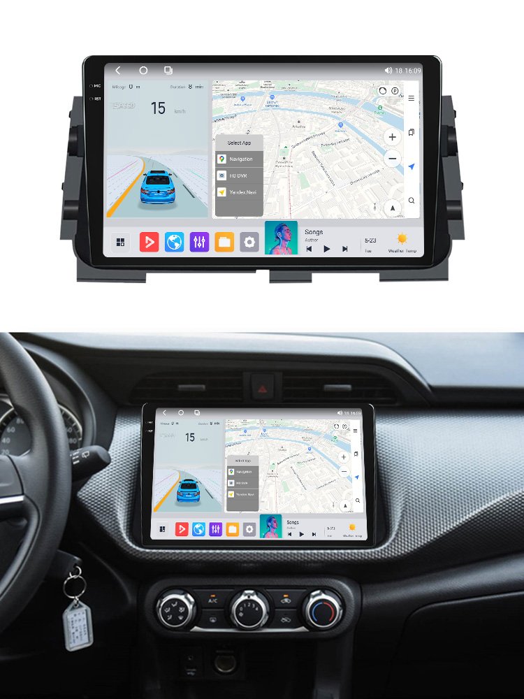 MEKEDE M6 M7 2K QLED Screen 360 Camera Car Radio Gps Navigation for Nissan Kicks Micra P15 2016-2020 BT DSP GPS Stereo