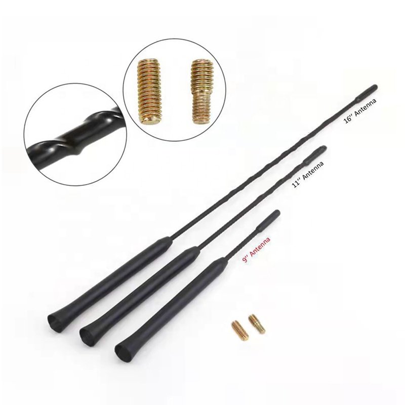 Factory low price 9inch 11inch 16inch automobile universal antenna car radio with AM FM antenna