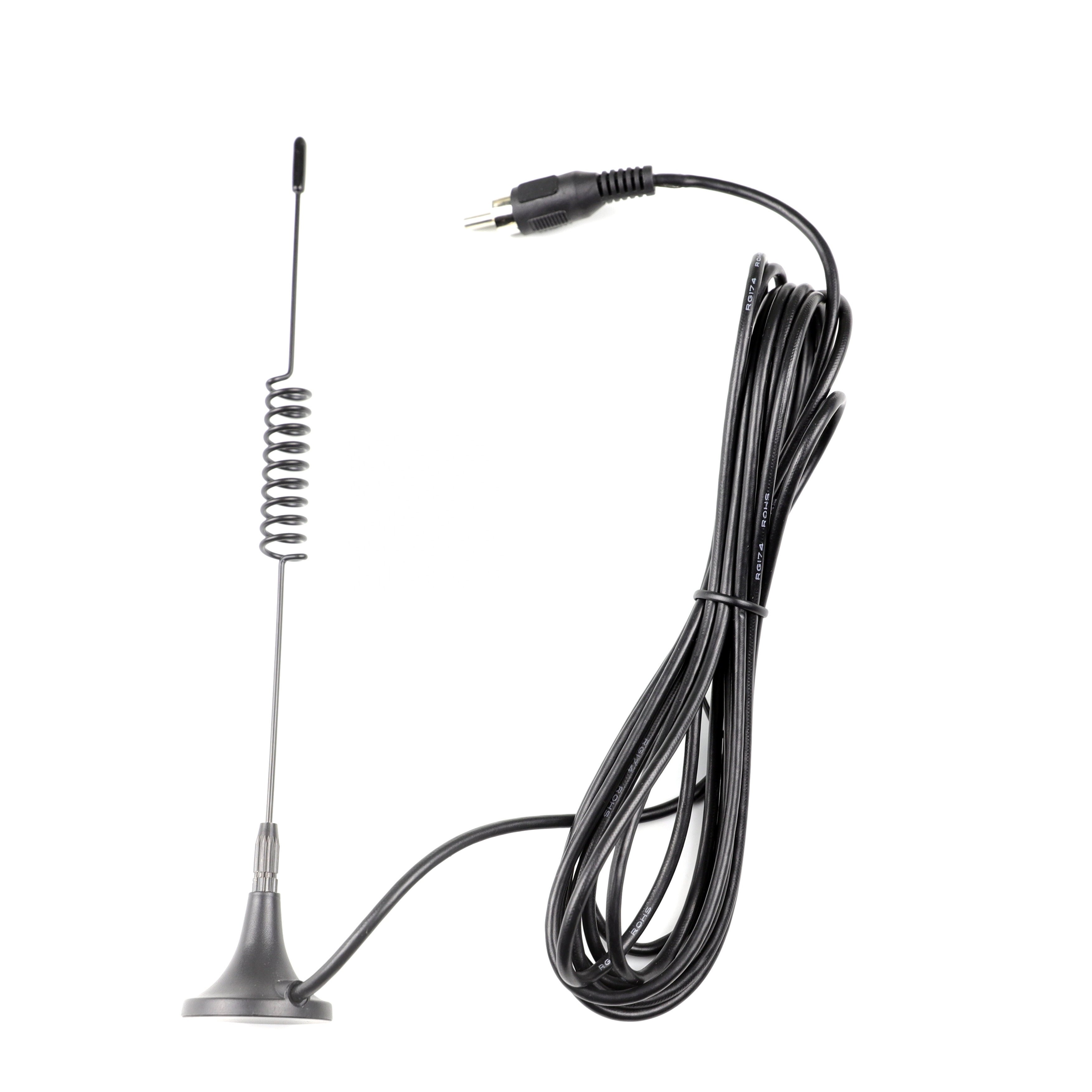 Vertical polarized customized magnetic antenna