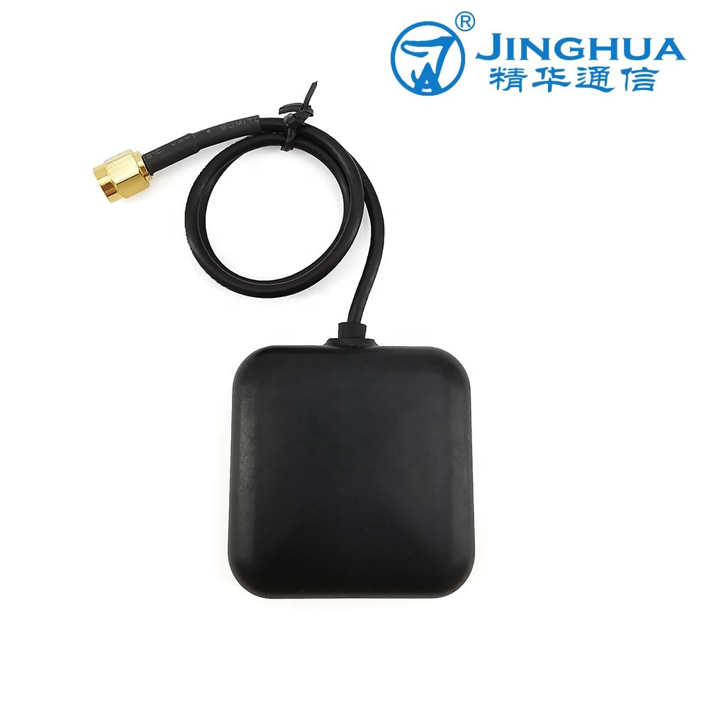 1575MHz 28dB Low Profile GPS Antenna Active GLONASS Waterproof Car Antenna for GPS Navigation