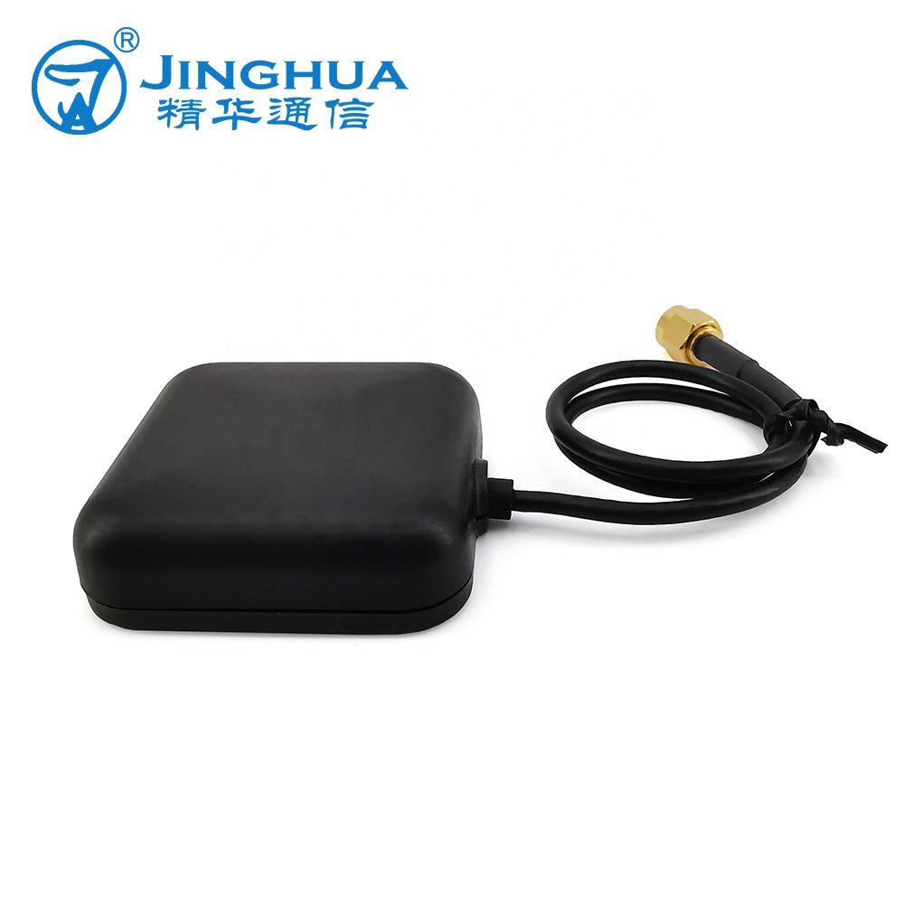1575MHz 28dB Low Profile GPS Antenna Active GLONASS Waterproof Car Antenna for GPS Navigation