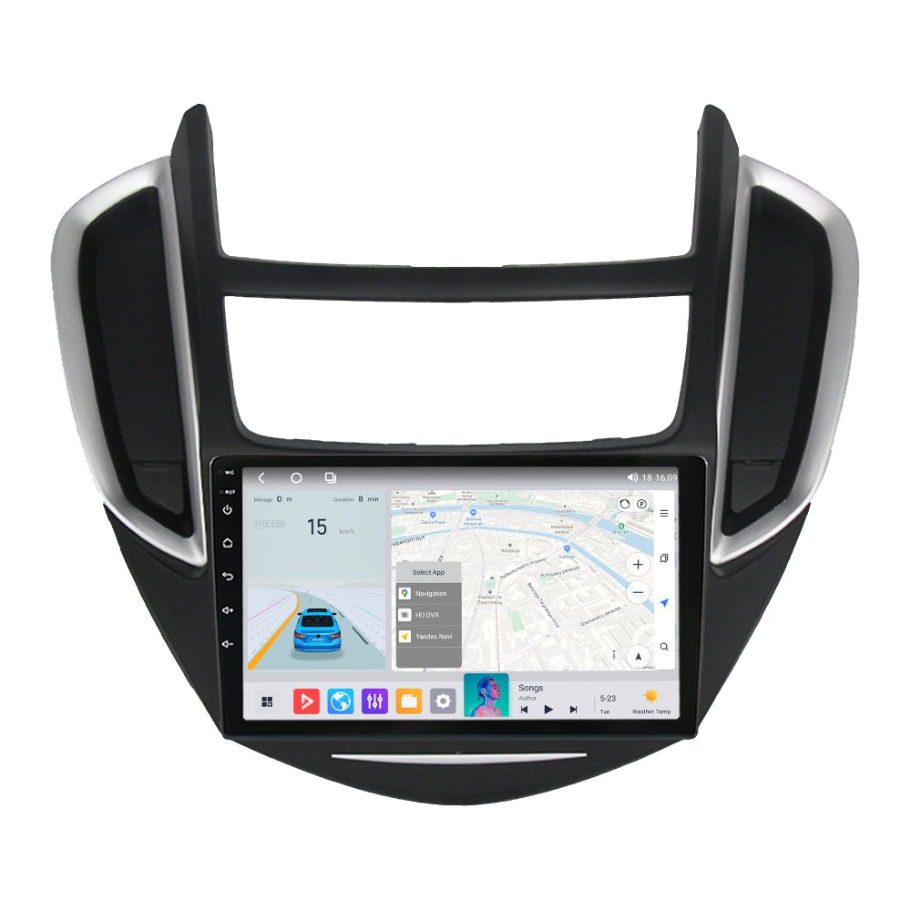 MEKEDE M6 PRO Android 11 Car Gps Fm Car Radio for Chevrolet Trax Tracker 2014-2016 DSP GPS BT Car Android Player Touch Screen