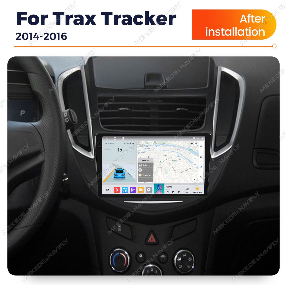 MEKEDE M6 PRO Android 11 Car Gps Fm Car Radio for Chevrolet Trax Tracker 2014-2016 DSP GPS BT Car Android Player Touch Screen