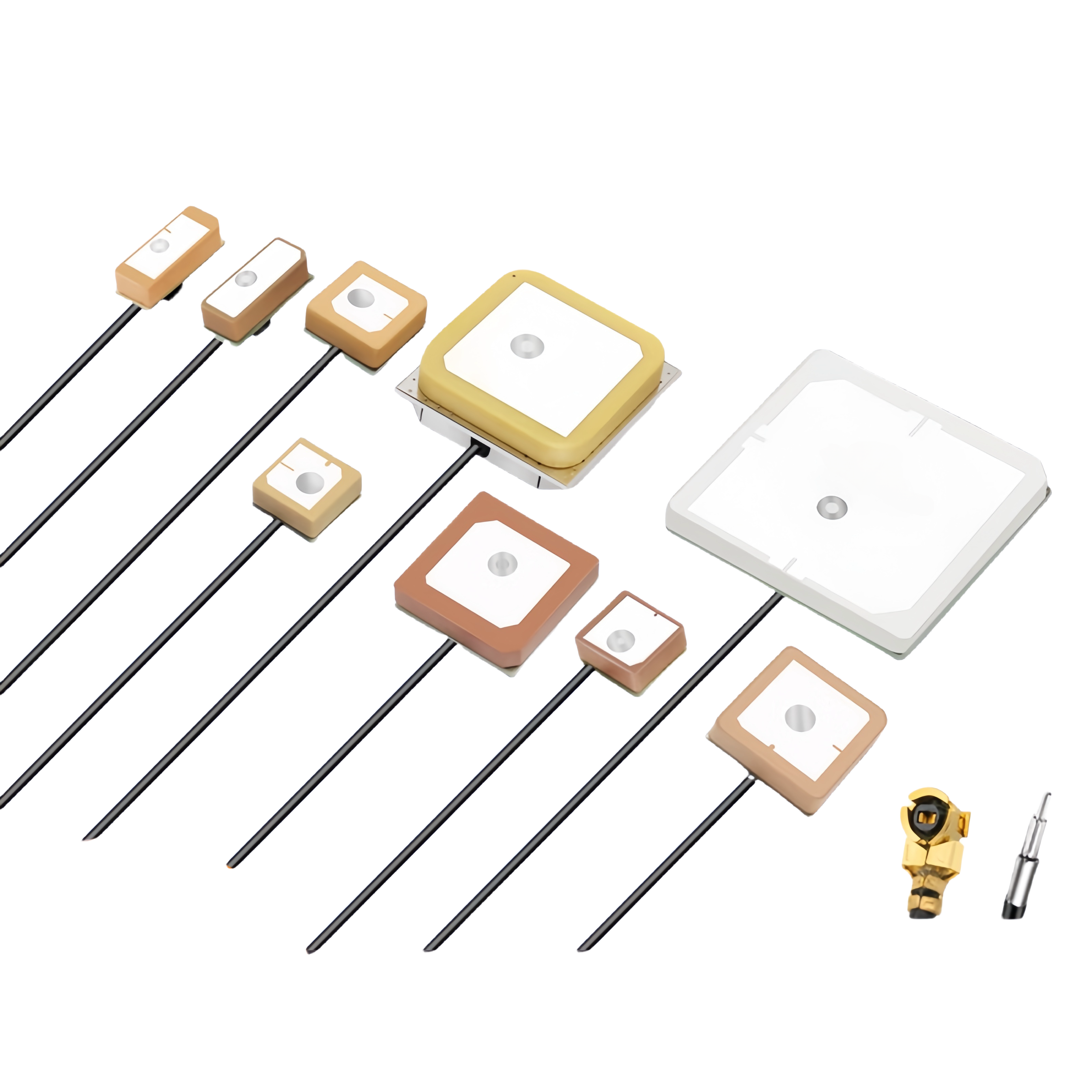 28dbi SMA Car GPS Glonass Antenna Built-In Ceramic Module Vehicle Satellite Navigator Amplifier Manufacturer GNSS GPS Antennas