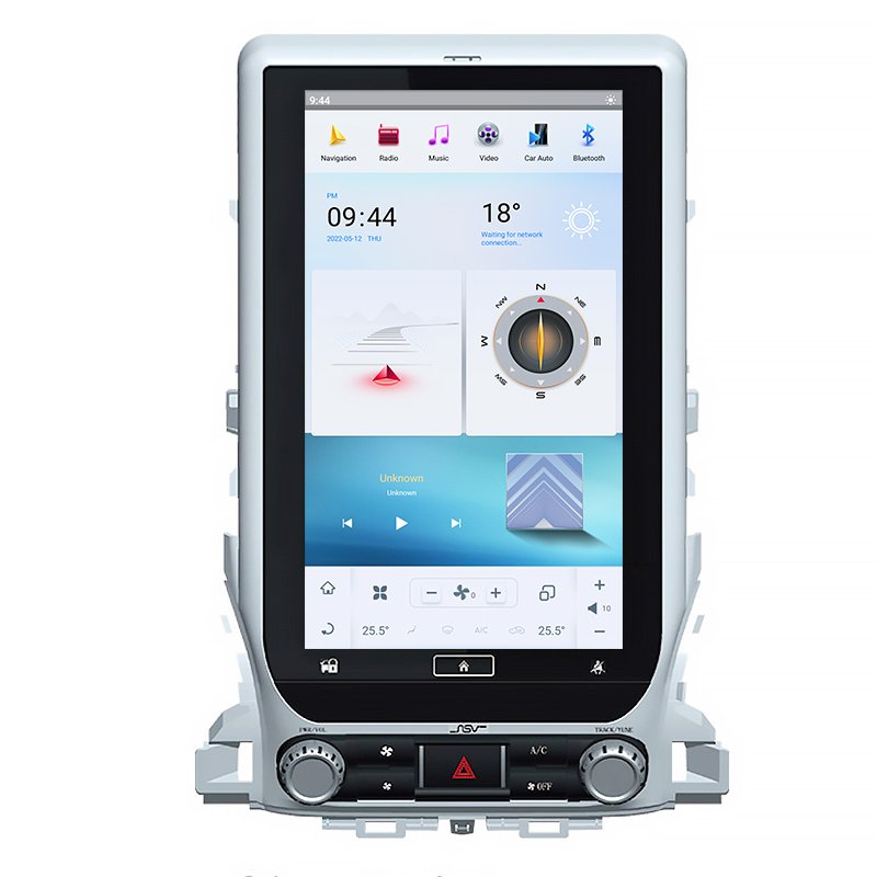 NaviHua 13.6" Vertical Style Android 9 for Toyota Land Cruiser 2016-2018 Car Radio Multimedia GPS Stereo Video Carplay Headunit