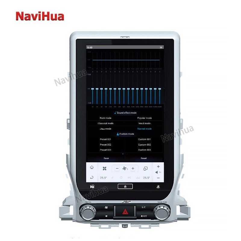 NaviHua 13.6" Vertical Style Android 9 for Toyota Land Cruiser 2016-2018 Car Radio Multimedia GPS Stereo Video Carplay Headunit