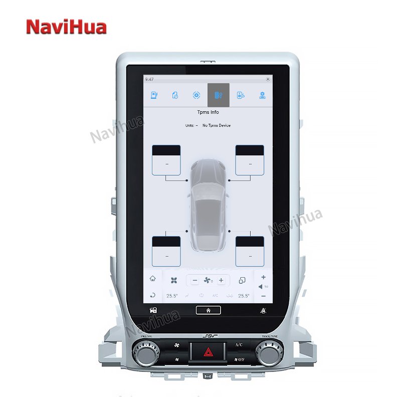 NaviHua 13.6" Vertical Style Android 9 for Toyota Land Cruiser 2016-2018 Car Radio Multimedia GPS Stereo Video Carplay Headunit