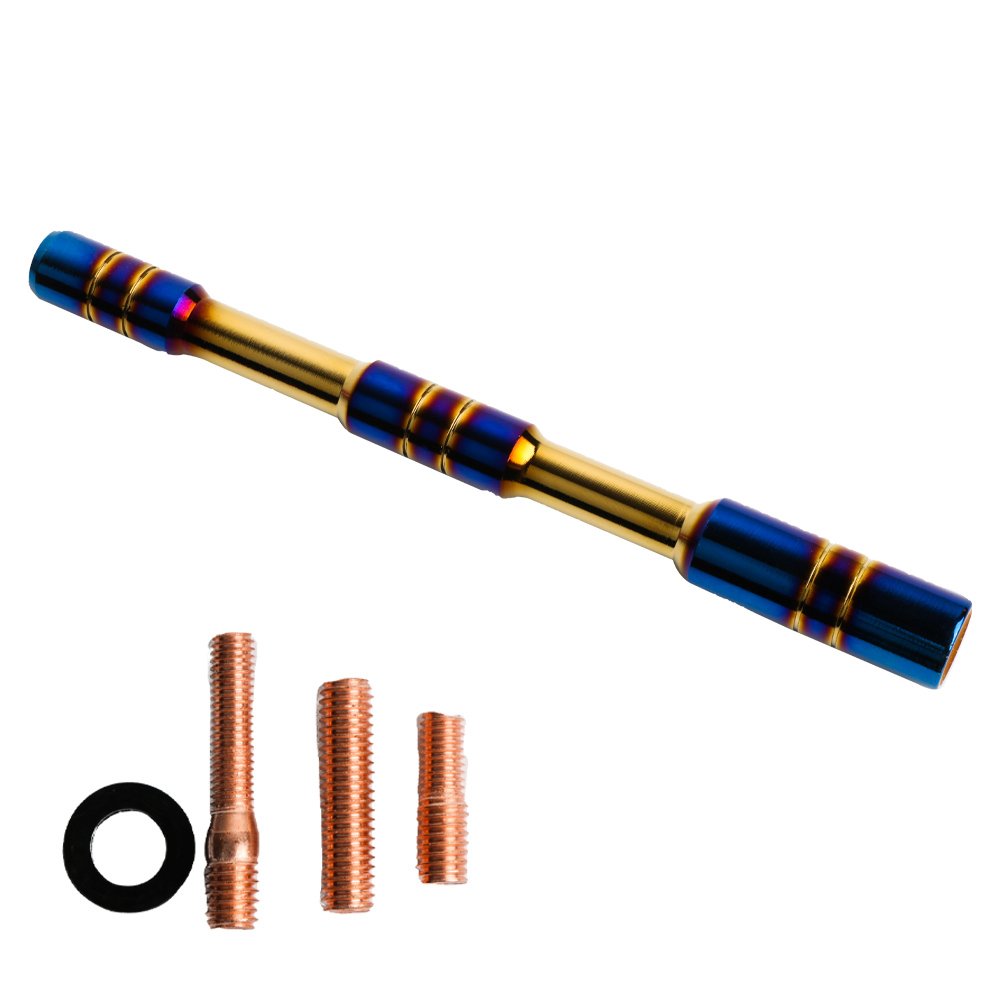 JDM Car Accessories 13CM Car Styling Universal Auto Antenna Burnt Blue Modified Decoration Antenna Replacement for Car Antenna