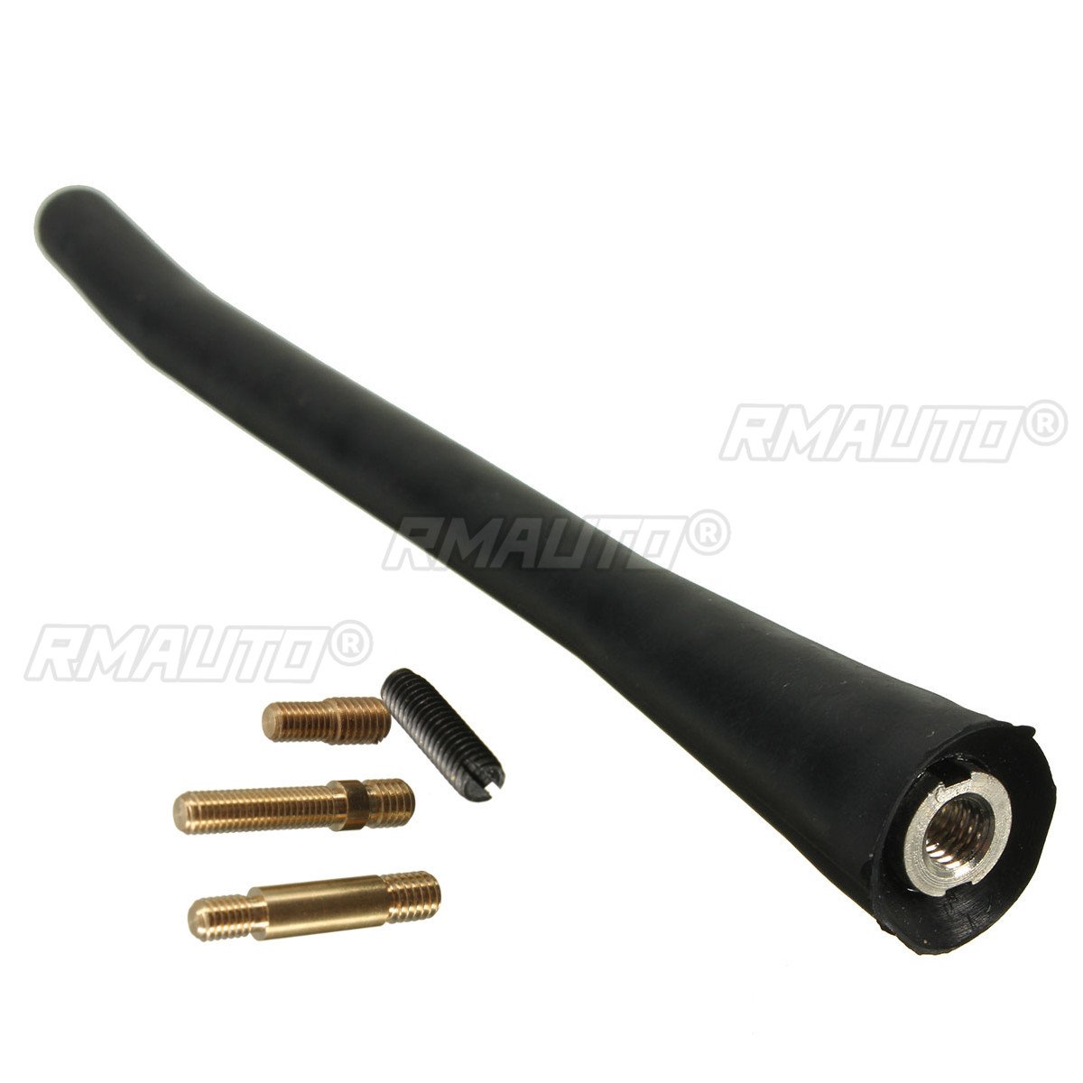 Black Universal AM/FM Radio Antenna Car Aerial Antenna Supplied With 4mm & 5mm Diameter Screws
