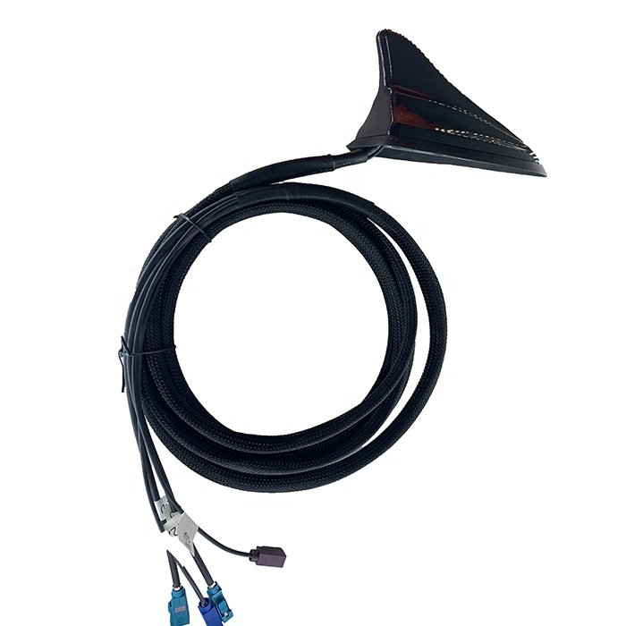 Car Adhesive Mount Shark Fin Antenna Waterproof Car Signal Aerials 4G Wifi GPS 3 in 1 Antenna GSM LTE 5G Combination Antenna 2.0