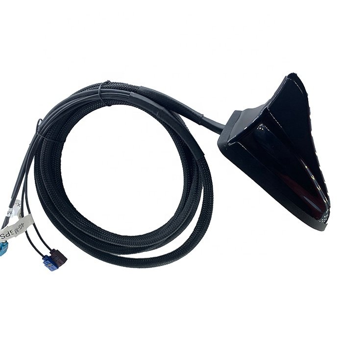Car Adhesive Mount Shark Fin Antenna Waterproof Car Signal Aerials 4G Wifi GPS 3 in 1 Antenna GSM LTE 5G Combination Antenna 2.0