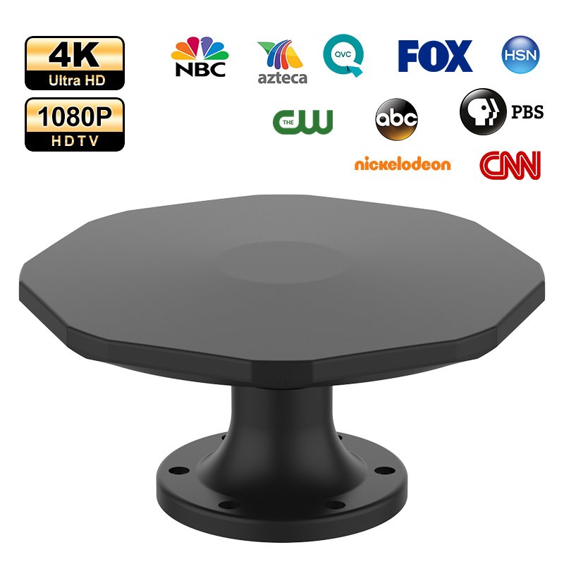 Competitive Price Portable External Omnidirctional Car UHF RV Motohome TV Aerial HD Digital Camper TV Antenna for Camping