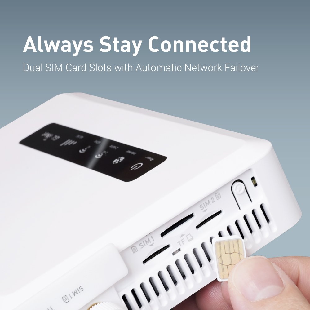GL INet X3000 5G CPE X62 Starlink Starlink RV Wifi Router Sa/Nsa Dual Sim 5G Wifi Router With Sim Card Slot