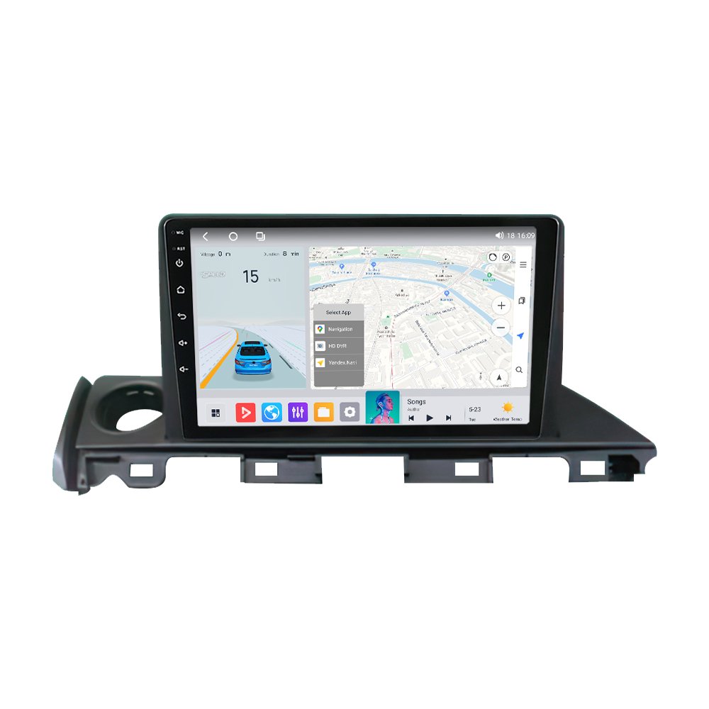 MEKEDE M7 M6 PLUS Car Touch Screen Gps Navigation 4g Lte WiFi for Mazda 6 III 3 GJ GL 2015 - 2018 BT Cooling Fan