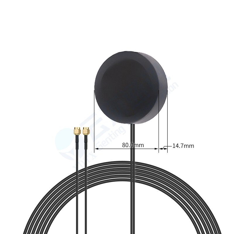 4G LTE Screw Roof Mount Waterproof outdoor use screw mount high gain gps lte 4g WIFI car aerial gps 3g 4g lte WIFI combo antenna