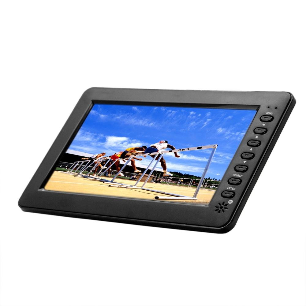 Leadstar Portable Digital 7 Inch DVBT2 ISDB ATSC Tv for Kitchen