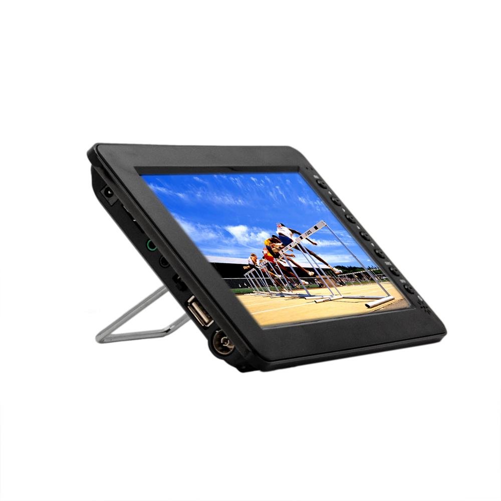 Leadstar Portable Digital 7 Inch DVBT2 ISDB ATSC Tv for Kitchen