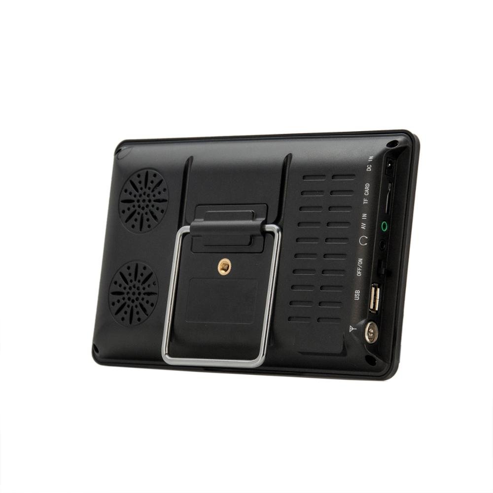 Leadstar Portable Digital 7 Inch DVBT2 ISDB ATSC Tv for Kitchen