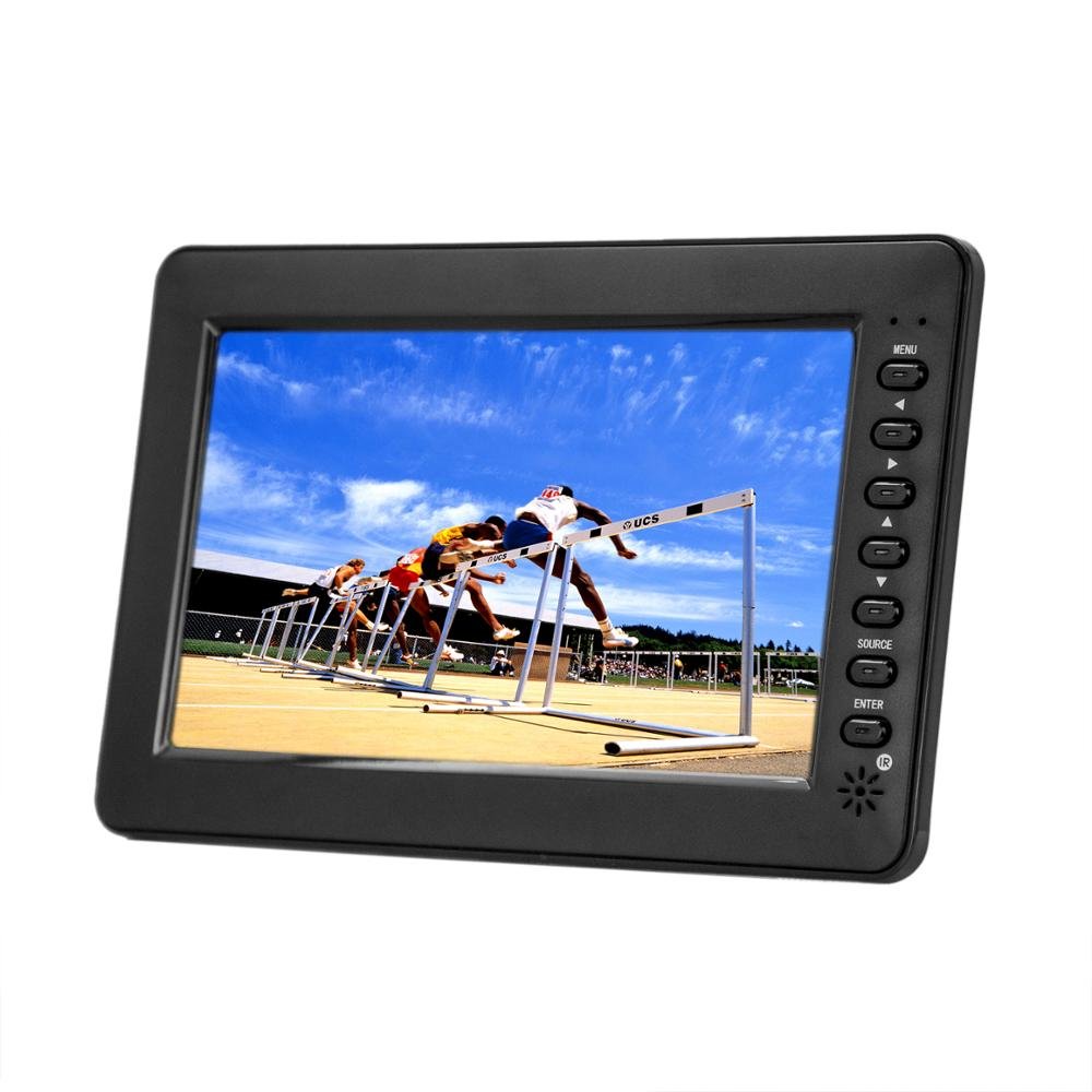 Leadstar Portable Digital 7 Inch DVBT2 ISDB ATSC Tv for Kitchen