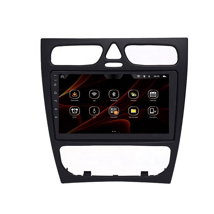 Android Car Stereo for Mercedes Benz C-Class W209 W203 CLK W463 W208 C200 C350 C320 2002-2005 GPS Multimedia Player No Dvd