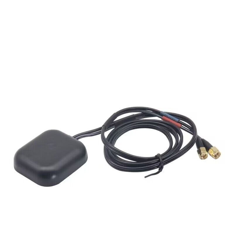 GPS Beidou +4G Active Car-Borne Navigation Antenna SMA Connector 3 Meters Satellites Positioning Satellite Antenna Communication